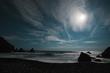 幻想夜　五色の浜