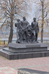Obraz premium monument to the soldiers