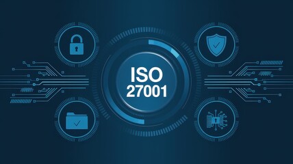 ISO 27001 Concept ,Comprehensive Cybersecurity Solutions for Robust Data Protection and Risk Management Across Industries