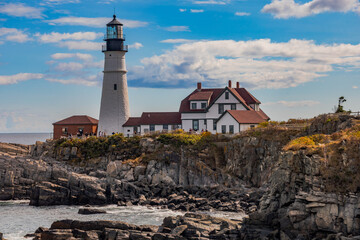 Portland Head Light in Maine