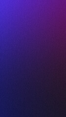 Fototapeta premium Purple violet gradient noise grain texture vertical background banner