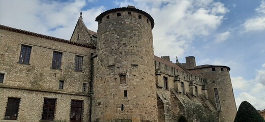 old castle in the country