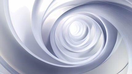 Fototapeta premium Digital technology gray blue geometric abstract circular rotation illustration poster background