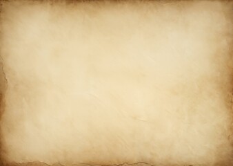 Naklejka premium Weathered Parchment Page with Antique Texture and Soft Warm Lighting