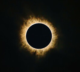 moon and sun solar eclipse