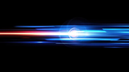 Fototapeta premium Abstract Light Trails and Motion Blur Background in Vibrant Colors for Dynamic Visual Effects and Creative Graphic Design Uses