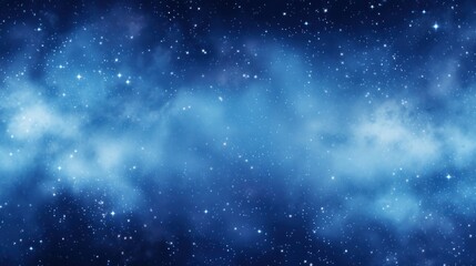 Obraz premium A breathtaking view of a starry night sky with a vibrant galaxy illuminating the darkness isolated on white background