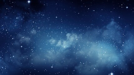 Obraz premium A stunning night sky filled with countless stars and a visible Milky Way galaxy in the background isolated on white background
