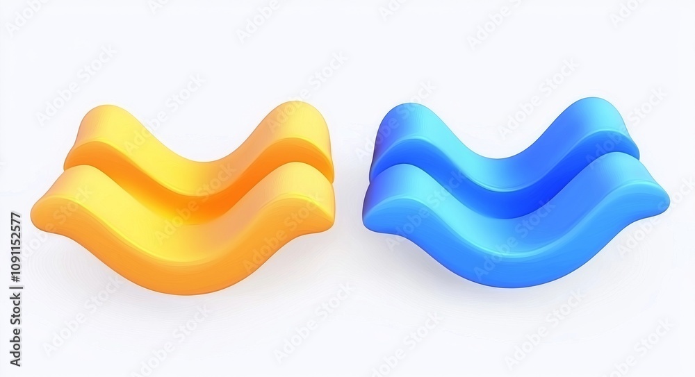 Poster an organic morphing 3d blob set. data visualization, mathematical function graph, and generative com