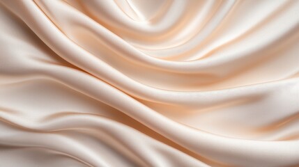 Fototapeta premium Silk fabric texture textile industry close-up photography soft environment abstract viewpoint luxurious concept