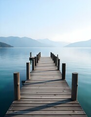 Fototapeta premium Dock of Tranquility 