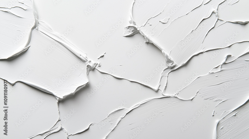 Poster White matte ceramic texture with abstract patterns and smooth surface, viewed from above. image showcases intricate details and minimalist aesthetic, perfect for design inspiration