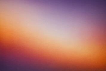 Obraz premium Abstract gradient of warm sunset colors blending from orange to purple