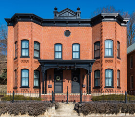 Historic Duplex House in Galena, Illinois