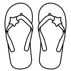 Sandal Flip Flop Star