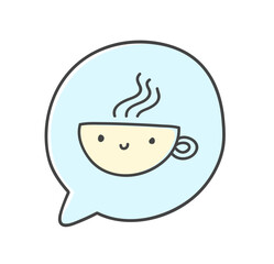 Cartoon cute vector illustration