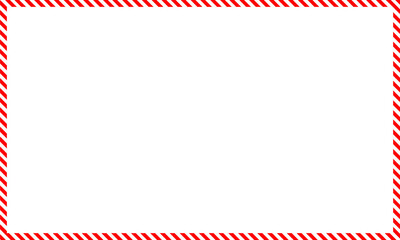 Fototapeta premium Merry Christmas frame. Christmas ornament patterns background. Red and green plaid Christmas patterns.Christmas concept for decoration