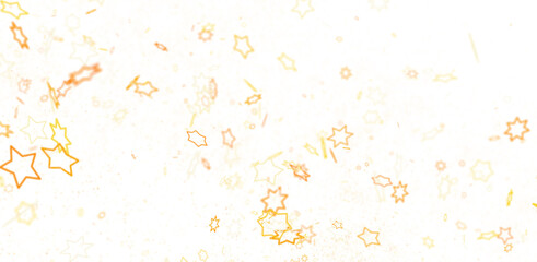 Cosmic Christmas Showers: Dynamic 3D Illustration of Descending Celestial Showers for the Holidays