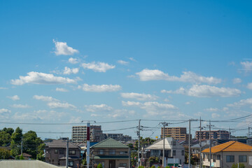 Obraz premium 日本ののどかな住宅地風景