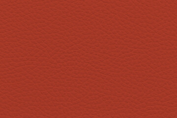 Fototapeta premium Bright Orange Leather Texture with Natural Grain Pattern for Upholstery and Design Projects