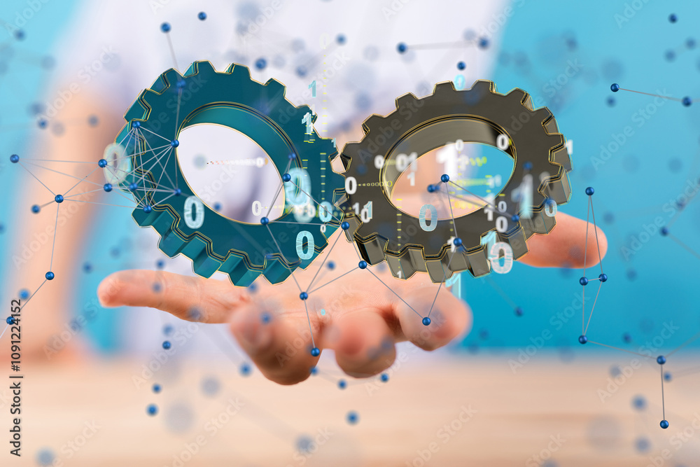 Poster Engineering And Design Image gears