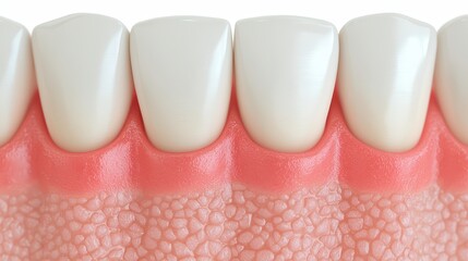 Obraz premium Healthy gum care tips for oral health home lifestyle close-up view