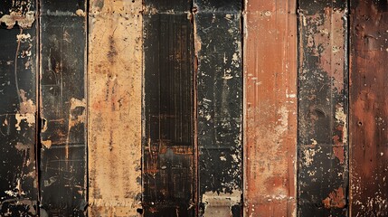 Vintage filmstrip with visible grain