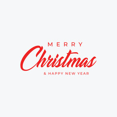 Merry Christmas and Happy New Year. Vector illustration