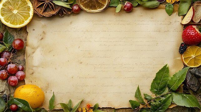 Vintage recipe card, handwritten text