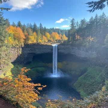 South Falls in Silver Falls
