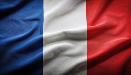 Fototapeta premium The French National Flag. Symbol of Freedom, Unity, and Heritage. Exploring Its History, Cultural Impact, and Usage in Global Celebrations, Tourism, and Modern Design Inspirations