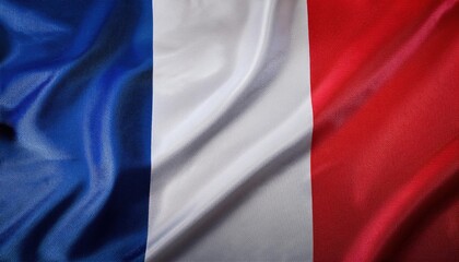 Fototapeta premium The French National Flag. Symbol of Freedom, Unity, and Heritage. Exploring Its History, Cultural Impact, and Usage in Global Celebrations, Tourism, and Modern Design Inspirations