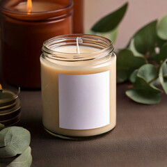 Candle Mockup Template 