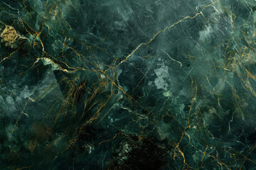 A dark green marble texture from a top view.