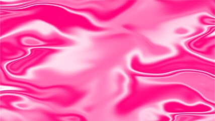 abstract pink liquid textures with smooth, flowing gradients and reflective highlight