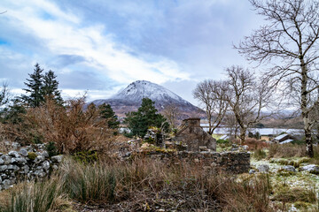 The lost village of Glenthornan by Dunlewey in County Donegal - Ireland
