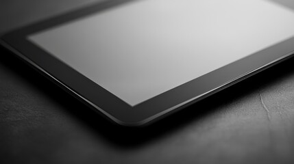 High-Tech Touchpad for Live Chat Moderation Isolated on White Background