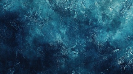 Obraz premium Watercolor background featuring rich shades of turquoise and azure, ideal for web banners, textures, and various creative design projects.