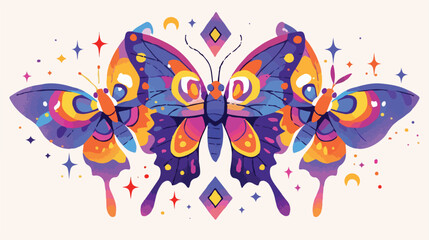 Mystic Esoteric Minimalist Print for Occultism Enthusiasts