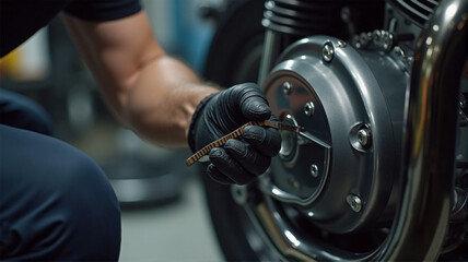 Obraz premium close up of a person working out with dumbbells