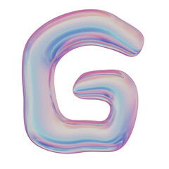 Gradient 3d Alphabet Letter G