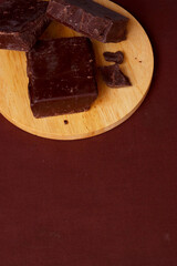 cocoa bar dark chocolate milk dessert snack ingredient food photo sweet product powder homemade art