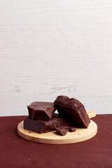cocoa bar dark chocolate milk dessert snack ingredient food photo sweet product powder homemade art