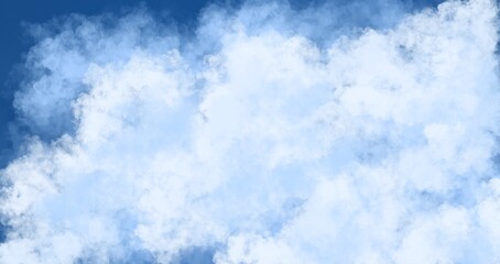 blue sky with clouds