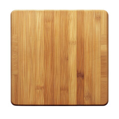 Naklejka premium Elegant Bamboo Cutting Board for Culinary Mastery