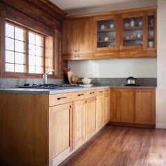 interior view of modern house