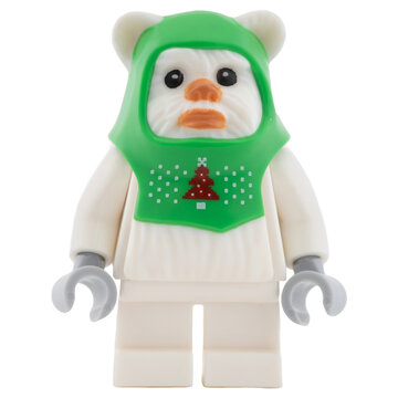 Dortmund - Deutschland 17. November 2024 Lego Minifigure Ewok aus der Serie Star Wars