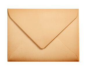Brown Envelope Isolated