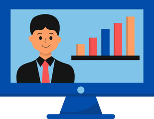 Business Element Icon Decoration For Templet Design