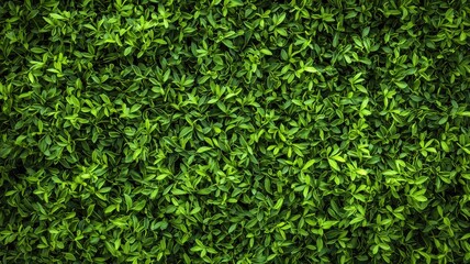 Dense Green Grass Close-Up